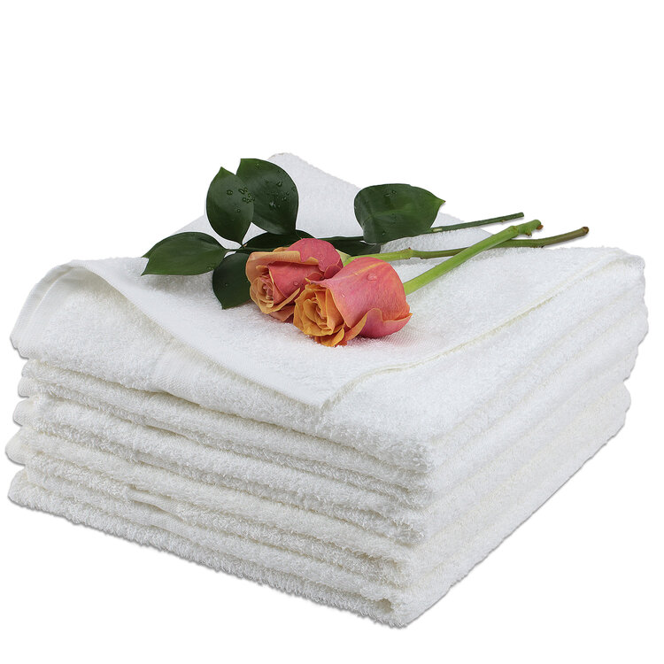 Towels with rose