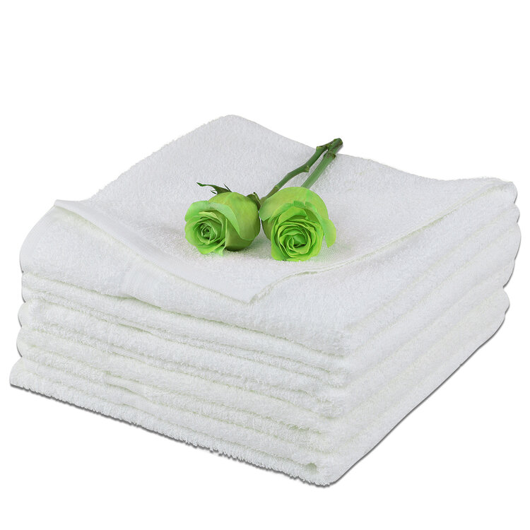Towels with rose